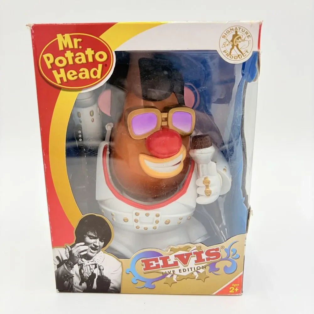 Mr. Potato Head Elvis Live Edition Elvis Presley Signature Product NEW in Box